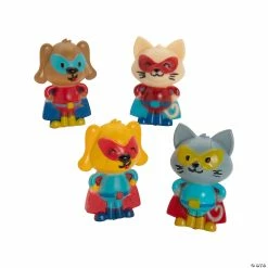 Best Pirce 😍 Mini Superhero Pet Character Figures - 24 Pc. 🎁