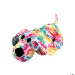 Promo 🌟 Mini Tie-Dyed Stuffed 🐕 Dogs - 12 Pc. ❤️