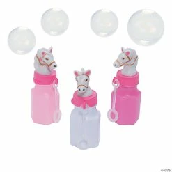 New ✨ Pink Cowgirl Bubble Bottles - 12 Pc. 😍