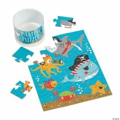 Wholesale 😉 Pirate Animal Puzzles - Set of 12 🔔