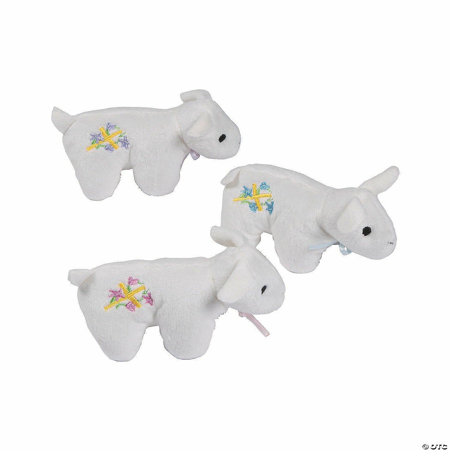 Buy ๐ Religious Embroidered Stuffed Lambs of God - 12 Pc. ๐ 3 Buy ๐ Religious Embroidered Stuffed Lambs of God - 12 Pc. ๐