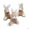 Buy 😉 Scruffy Brown Stuffed Bunnies with Gingham Bow - 12 Pc. 🔥 -BigMouth Inc Shop scruffy brown stuffed bunnies with gingham bow 12 pc 37 672a