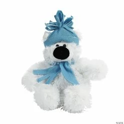 Promo ⭐ Small Holiday Stuffed Polar Bear 🌟