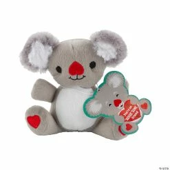 Buy 😀 Stuffed Koalas Valentine Exchanges with Card for 12 ✔️