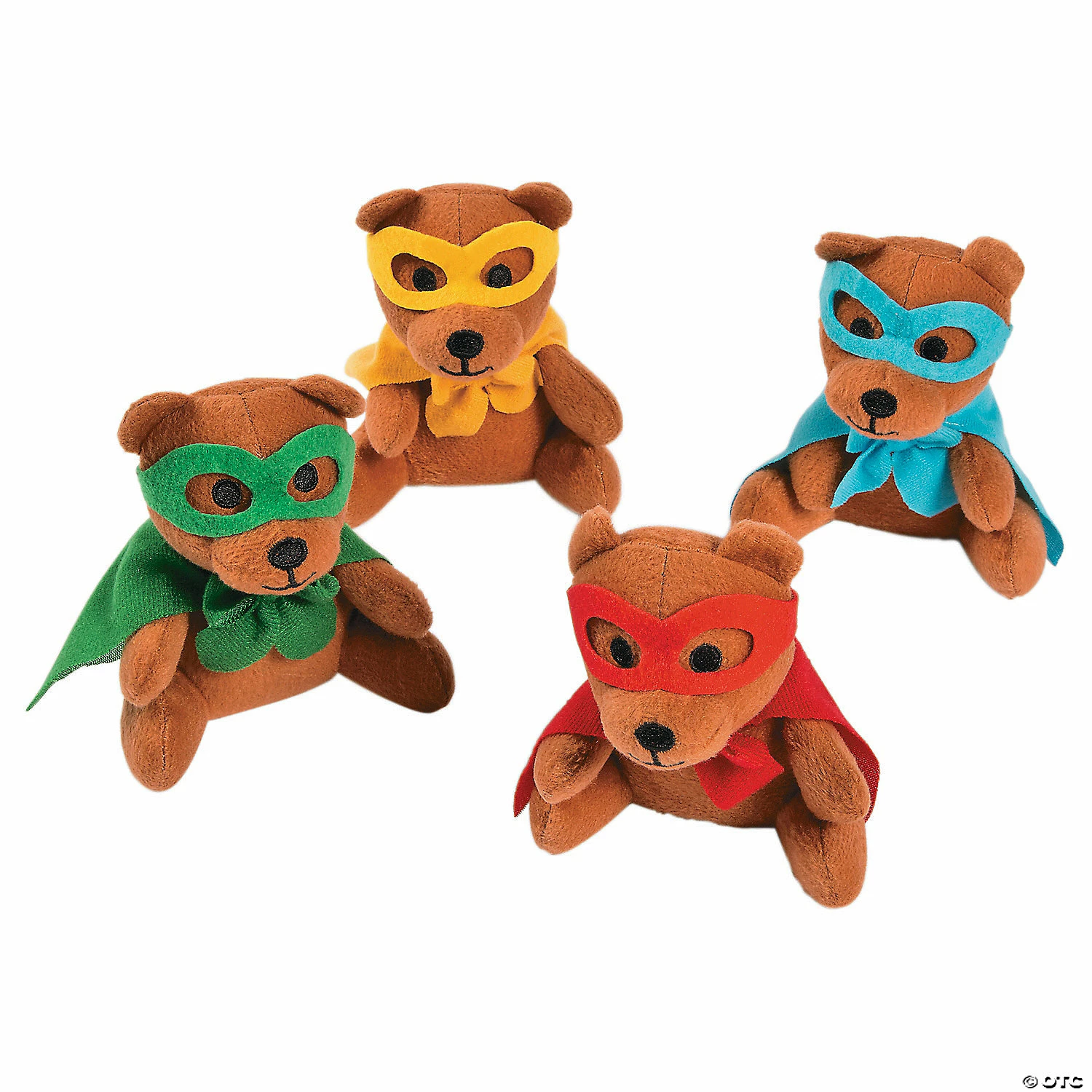 Coupon 💯 Superhero Mask & Cape Brown Stuffed Bears - 12 Pc. 🔥 3 Coupon 💯 Superhero Mask & Cape Brown Stuffed Bears - 12 Pc. 🔥