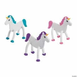 Outlet 👏 Unicorn 3D Bendables - 24 Pc. 🛒