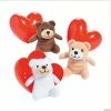 Discount π Valentineβs Day Hearts with Mini Stuffed Bears - 12 Pc. β 2 Discount π Valentineβs Day Hearts with Mini Stuffed Bears - 12 Pc. β -BigMouth Inc Shop valentine s day hearts with mini stuffed bears 12 pc 13756410