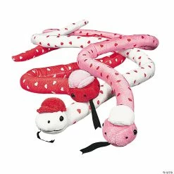 Best deal 🛒 Valentine Stuffed Snakes - 12 Pc. ✔️