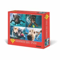 New 🌟 Willow Creek Press Underwater 🐶 Dogs: Splash 1000-Piece Puzzle 😉